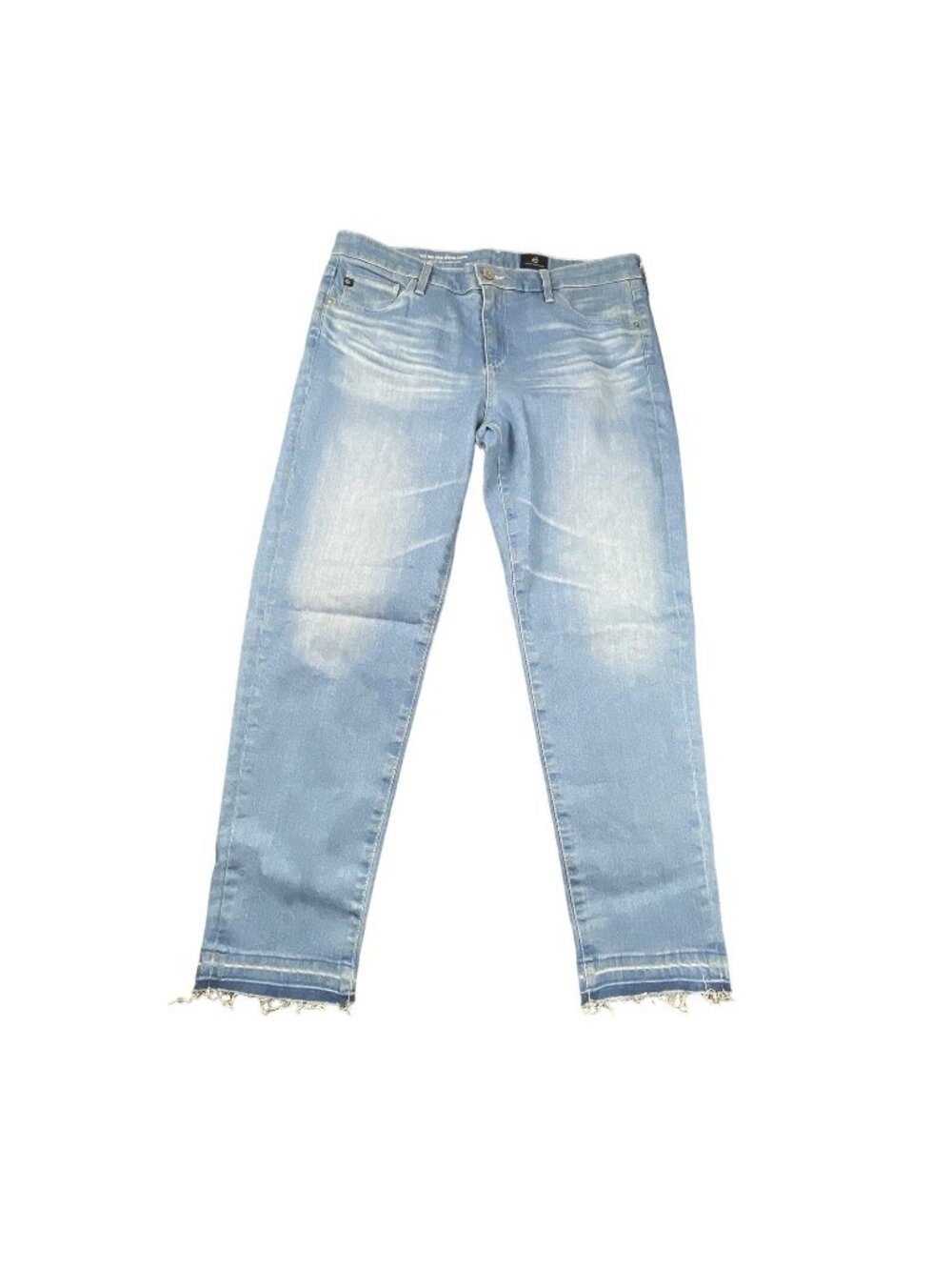 AG Adriano Goldschmied The Mid Rise Stevie Capri Jeans Womens 32 (34x27)